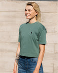 Camiseta Chorlito modelo Pimelia en color Verde